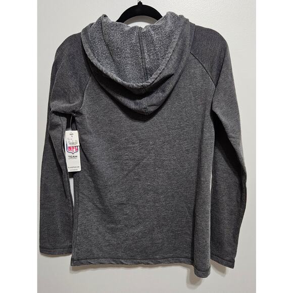 NWT Women's Pittsburgh Steelers Hoodie Football Team Apparel Size S Gray**READ - Picture 2 of 5